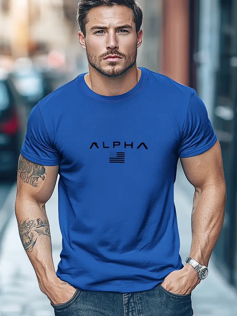 Crew Neck T-shirt i 100% Bomuld