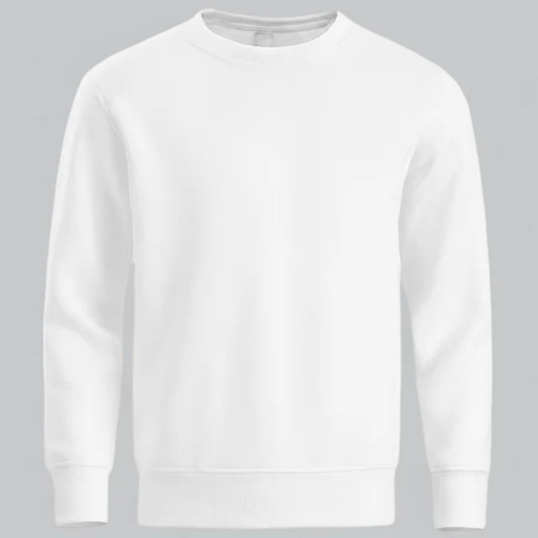 Daniel | Klassisk crewneck sweater langærmet til mænd
