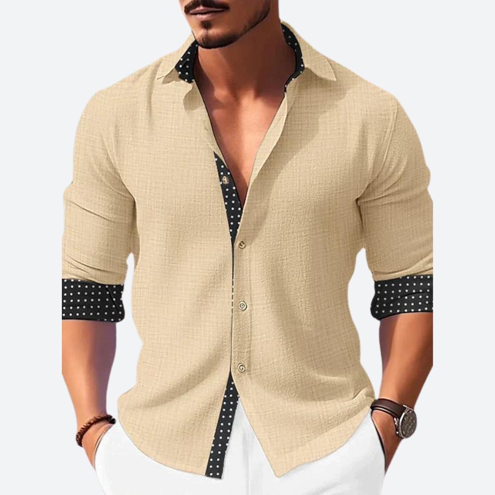 Casual Langærmet Skjorte
