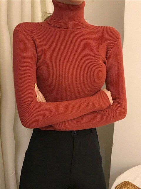 Tove | Vinterklar Cashmere Rullekrave Sweater