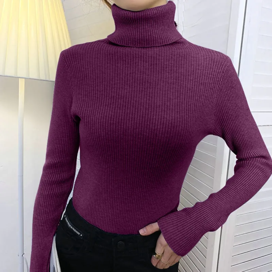 Tove | Vinterklar Cashmere Rullekrave Sweater