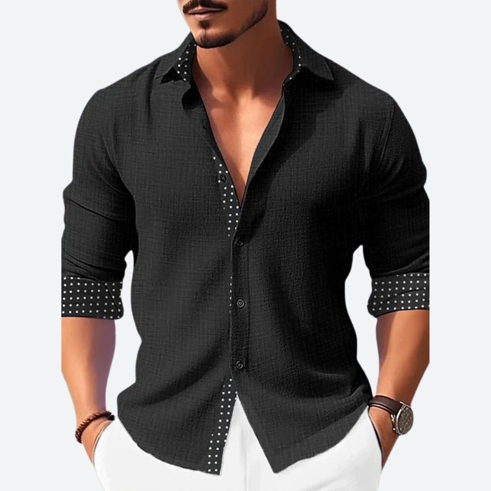 Casual Langærmet Skjorte