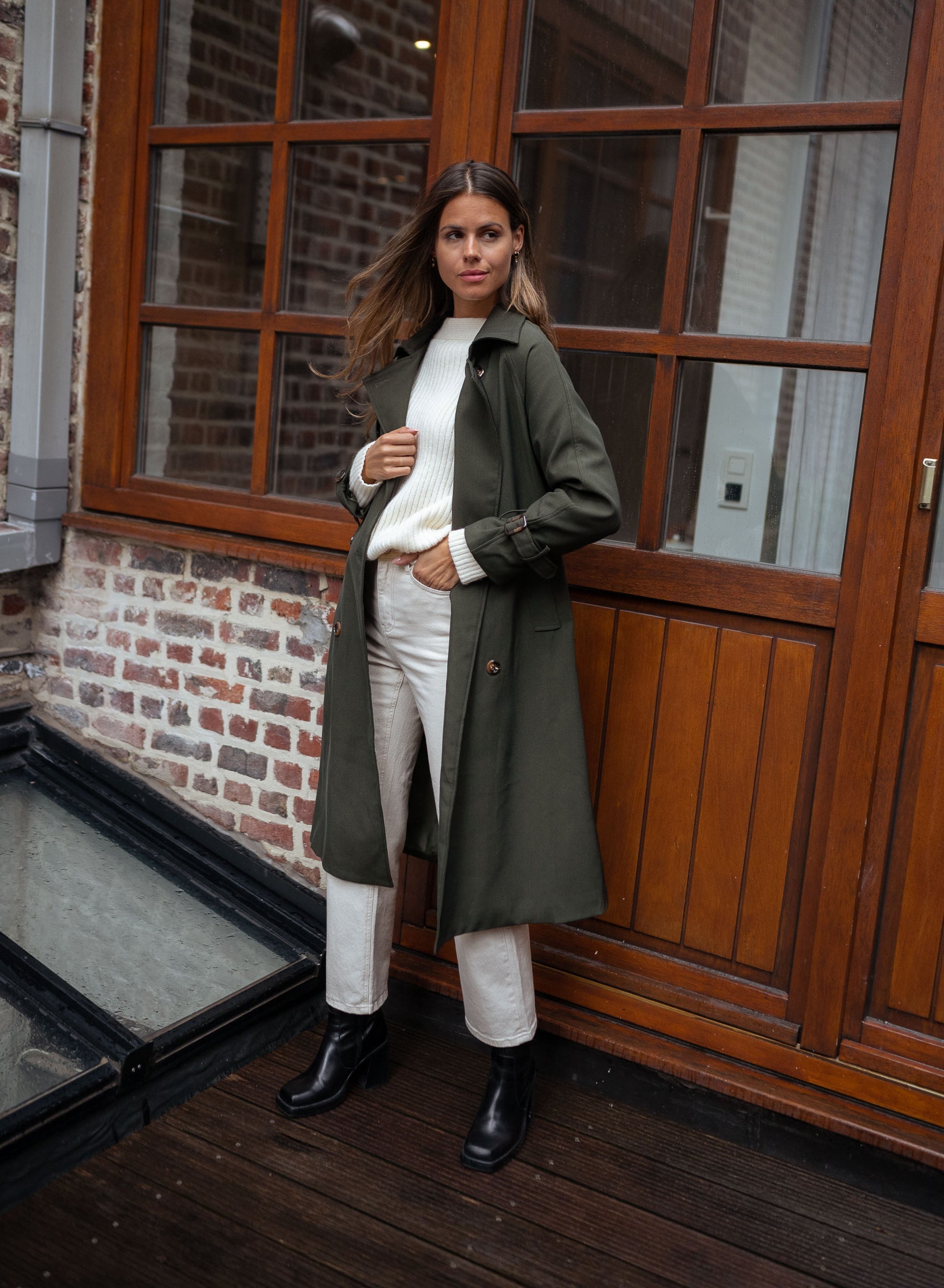 Karla | Elegant Trenchcoat til Kvinder