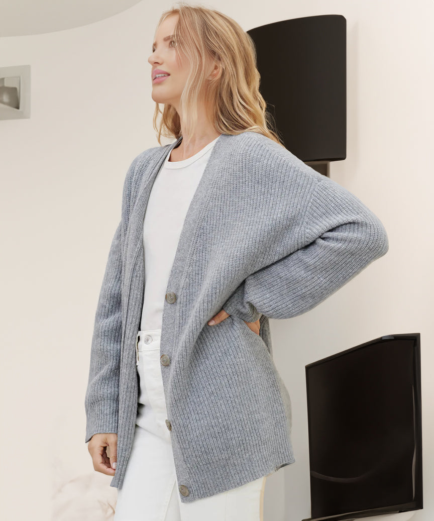 Luna | Dame Komfortabel Strikket Cardigan