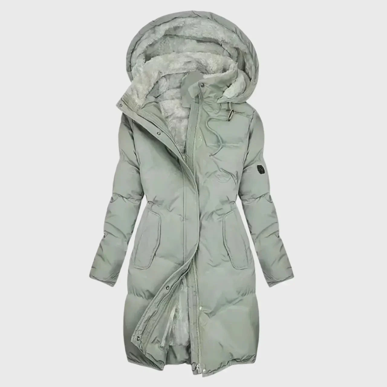 Helle | Lang puffer frakke