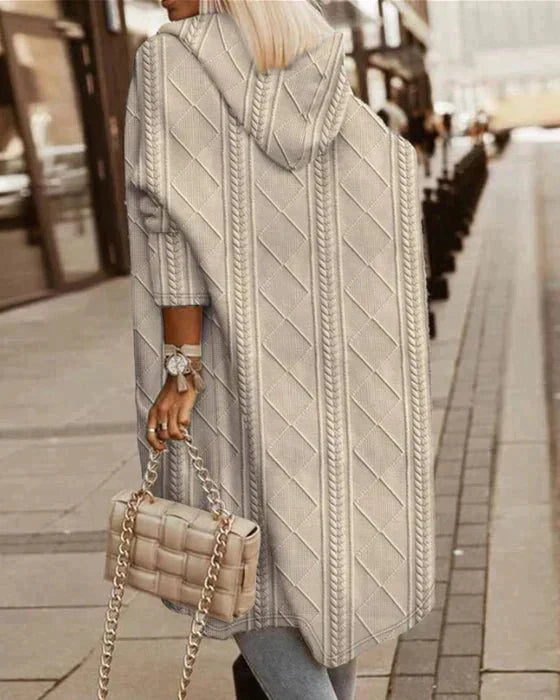 Johani | Forlænget længde hætte cardigan